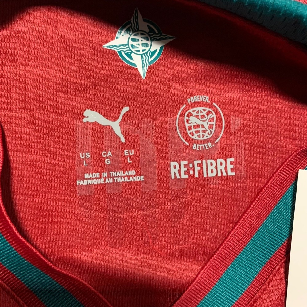 Puma Portugal Cristiano Ronaldo 7 Soccer Jersey Mens Red New NWT - Picture 9 of 12